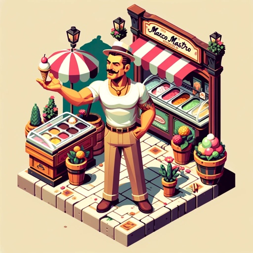 Charming and expressive, Marco waxes poetic about the art of ice cream making and its parallels with life.